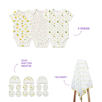 New Born Baby Essentials Gift Combo Box -0-6 Months- 35 Items