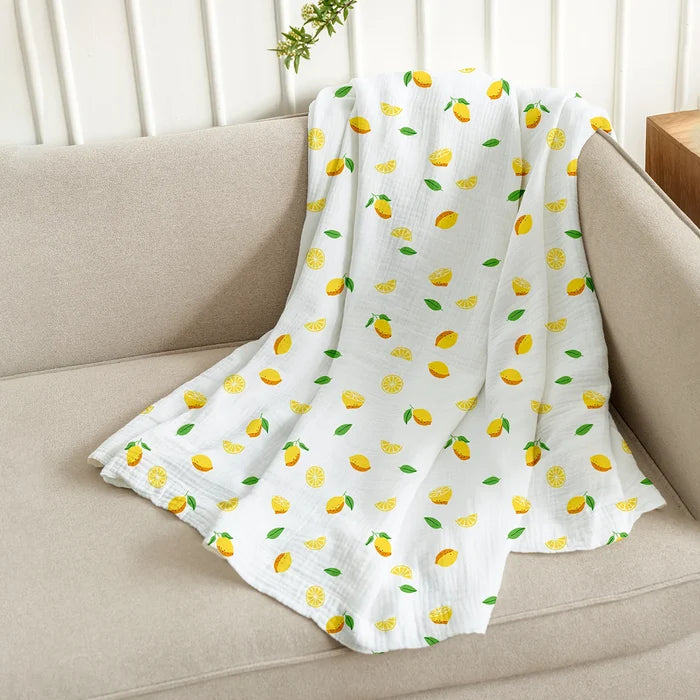 New Born Baby Gift Hamper | Baby Shower Gift Hamper | Baby Essential Clothes Set | Lemon | Pack of 7