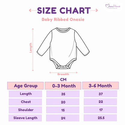 Organic Cotton Baby Full & Half Sleeve Onesie | Little Hearts | Pack of 2