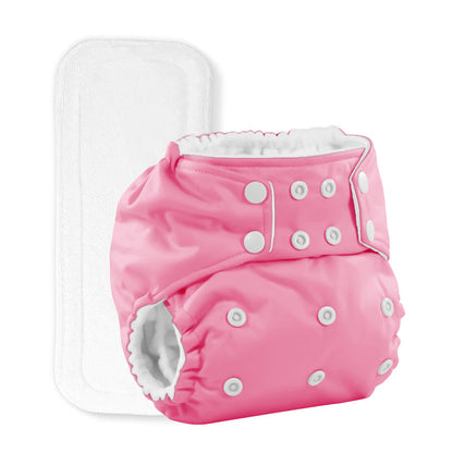 Organic Cotton Baby Nappy Time Combo | 5 Items | 0-6 Months