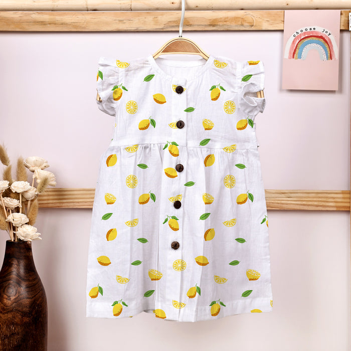 Organic Cotton Frock For Baby Girls | Toddler Baby Clothing | Pack of 1