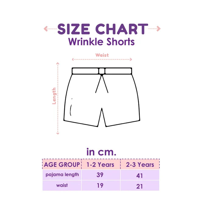 Organic Cotton Kids Co-Ord Set | T- Shirt & Short | Pack of 2
