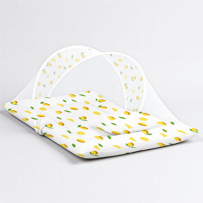 Organic Cotton Muslin Foldable Mosquito Net Bedding | 0-9 Months | Pack of 1