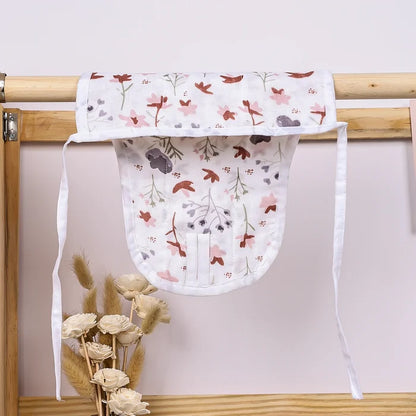 Organic Cotton Muslin Gift Combo Set For New Born Baby | Pack of 6 | Blossom