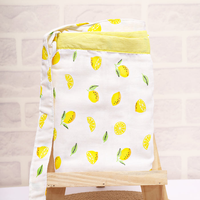 Organic Cotton Muslin Nursing Cover For Breastfeeding | Feeding Apron | 100x70 CM | Pack of 1