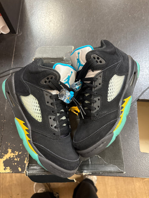 Pre owned jordan 5 Aqua