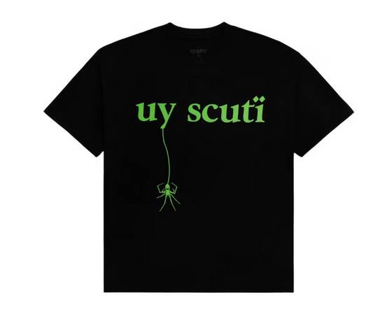 Sp5der x UY SCUTI Tee Black/Green