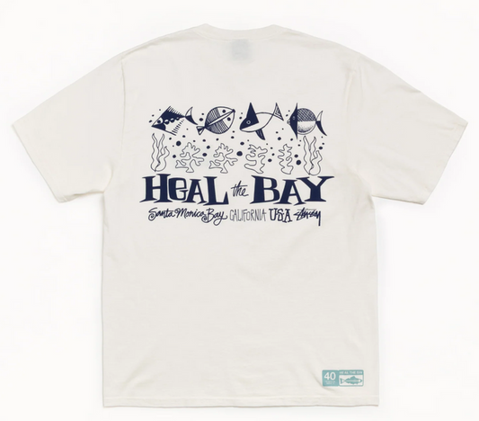 Stussy Heal the bay white Tee