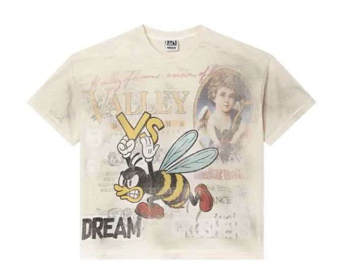Vale Forever Mayhem Tee 'Cream'