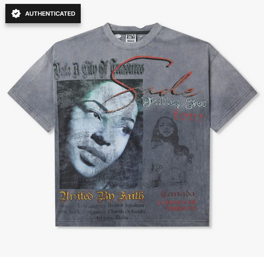 Vale Forever Thrashed Valley Tour Sade Tee Grey