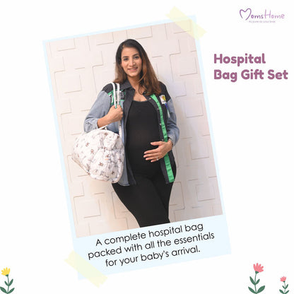 Winter Hospital Kit For Newborn Baby | New Born Baby Essentials Gift Combo | 25 Items | Mixed Design