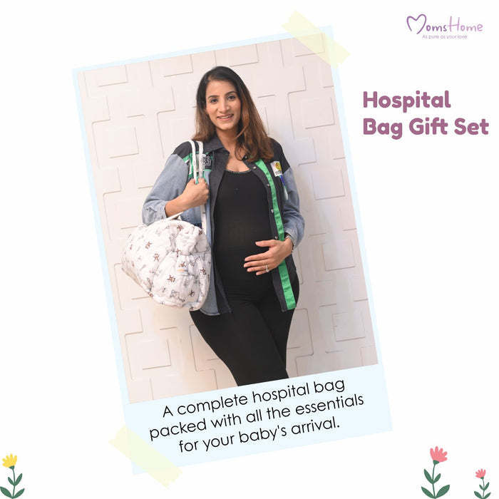 Winter Hospital Kit For Newborn Baby | New Born Baby Essentials Gift Combo | 40 Items | Mixed Design